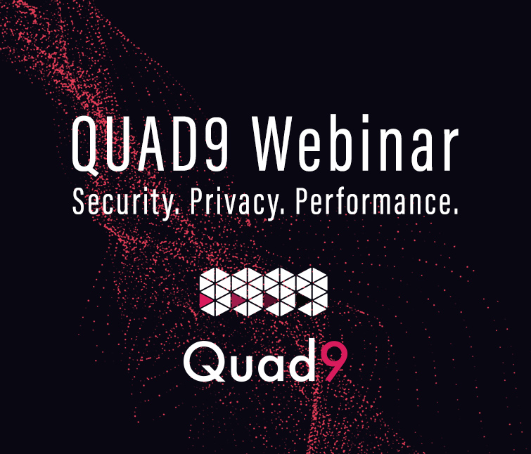 Quad9 Webinar for the Pacific Region: September 20th